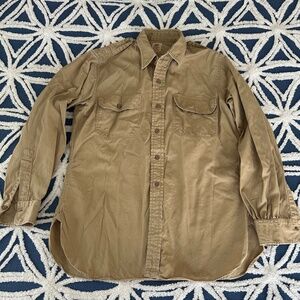 Vintage twill work shirt